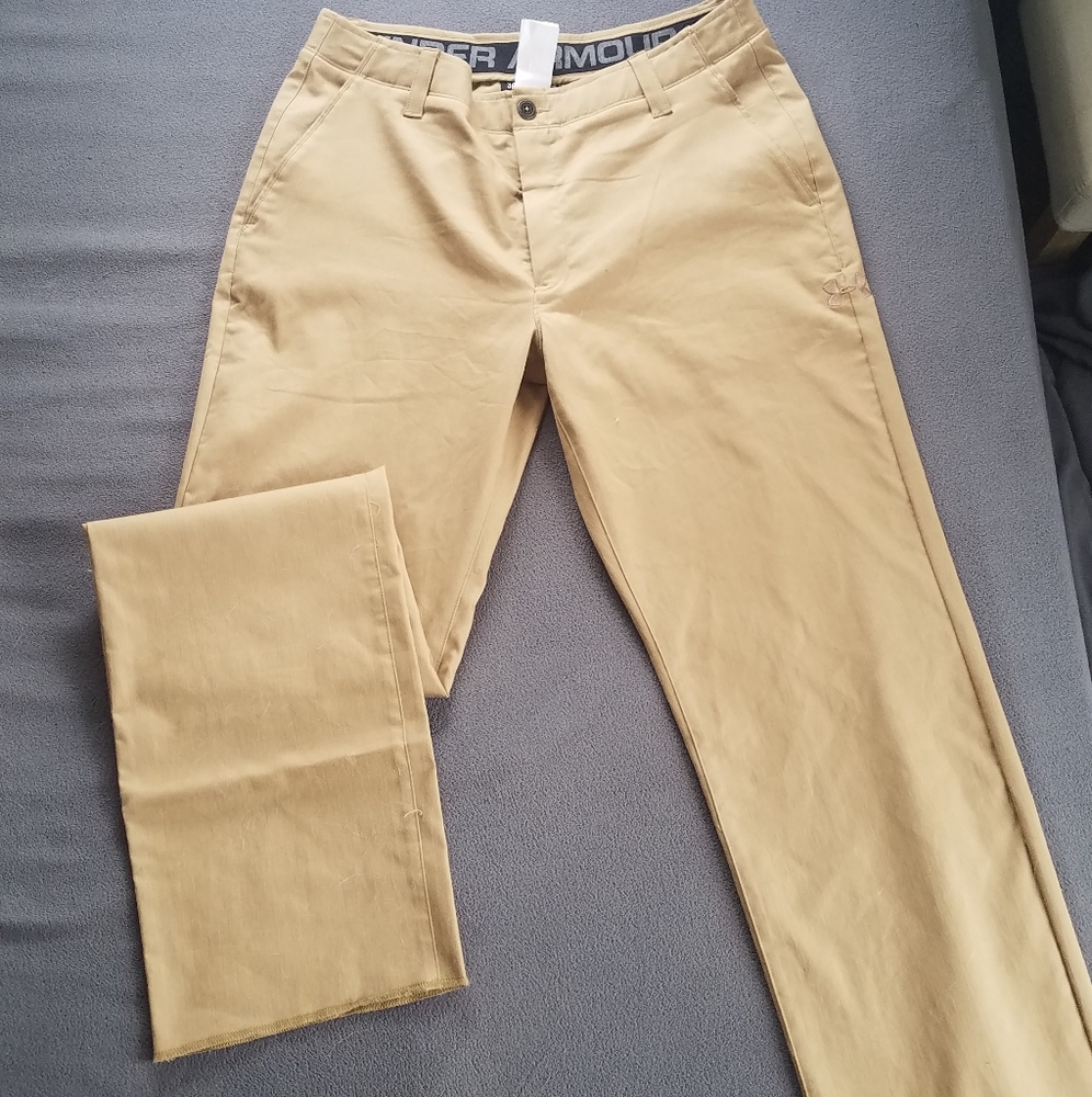 Under Armour unhemmed pants